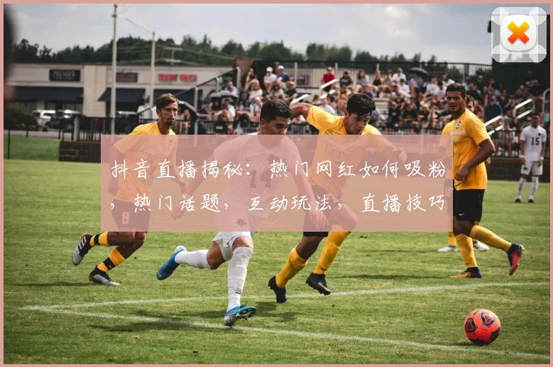 抖音直播揭秘：热门网红如何吸粉，热门话题，互动玩法，直播技巧，一网打尽